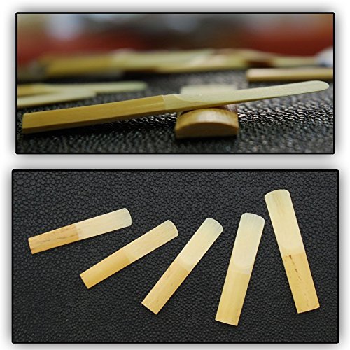 Soundman® reeds for German clarinet leaves, clarinet reeds, wooden reeds, German cut, German system, German grip system, 10 pieces (2.0) 2,0