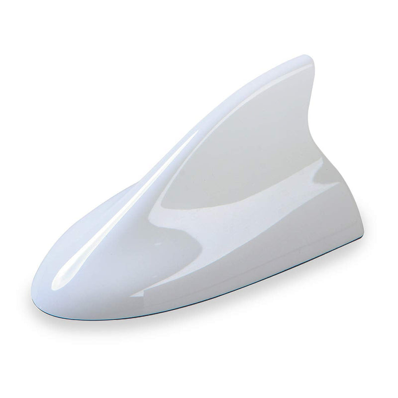 [AUSTRALIA] - Ramble- Car Shark Fin Antenna Cover Auto Roof Parts Compatible AM,XM,FM,NAV Accessories for Jeep Liberty 2006-2019 (Advanced Style, White) Advanced Style 