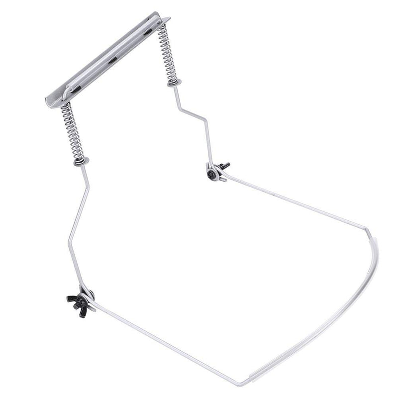 Vbestlife Durable Harmonica Holder, Durable Adjustable Metal 10 Holes Harmonica Neck Holder Rack Support Accessory