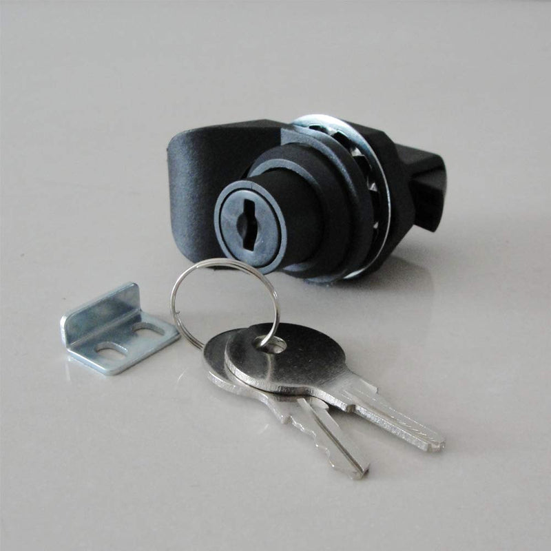 SZYNLIF Push Button Latch Locks Key Alike for Marine Boat Tool Box, Glovebox Electronic Box,Replace 2pcs