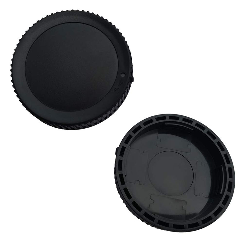 Nikon Z50 Z6 Z7 Z5 Front Body Cap & Rear Lens Cap Cover Fit for Nikon Z Mount for Z 5 Z 6 Z 7 Z 50 [2 Sets]