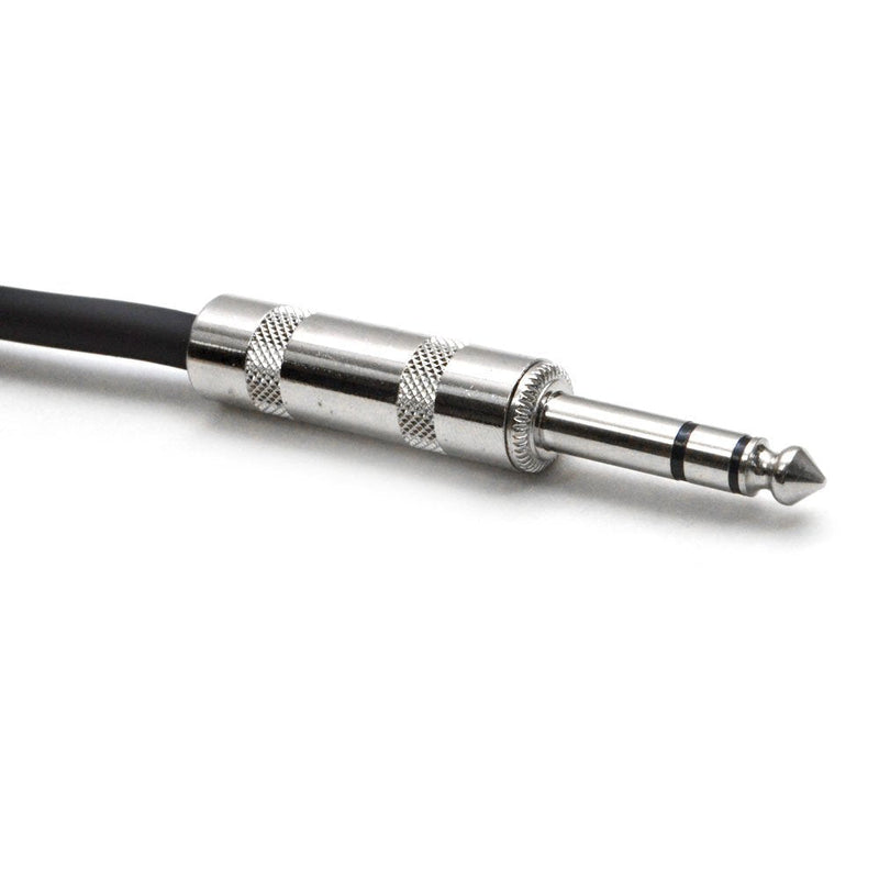 Seismic Audio SATRX-2Blue6 6 Pack of Blue 2' 1/4"TRS to 1/4" TRS Patch Cables 2 Foot