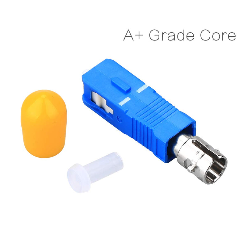 FTTH Optical Equipment Tool SC Male to ST Female Hybrid Singlemode 9/125 SM Optical Fiber Adapter Connctor for Digital Communication