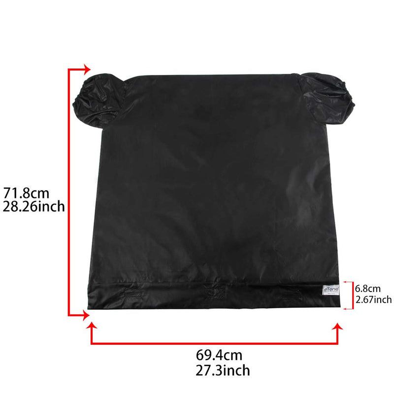 [AUSTRALIA] - Oversize Film Changing Bag Camera Dedicated Film Developing Darkroom Zipper Bag Double Layer Load Photography 27.3X28.26'' Photography Accessories (27.3X28.26) 