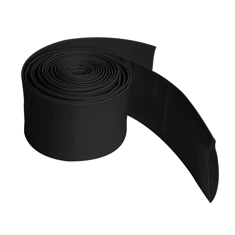Aoje-Link 30mm ID Black Heat Shrink Tubing Shrinkable Tube 5M(16.4Ft) 1pcs 30mm x 5M(Ф*L)