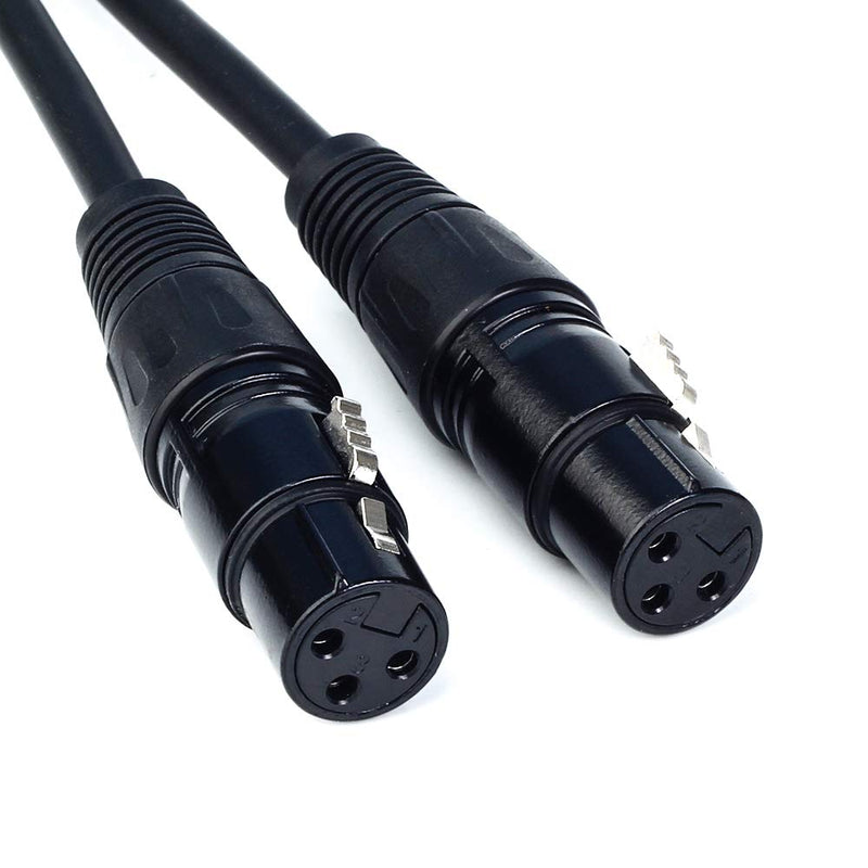 [AUSTRALIA] - TOMROW XLR Cables Dual Female to Male Microphone Cable 1.5 Feet Balanced Splitter Cord Audio Y-Cable Adapter M-2F 