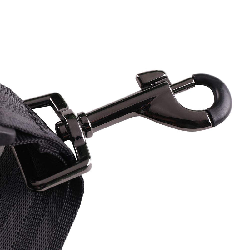 [AUSTRALIA] - Rayzm Saxophone Strap, Universal Double Shoulder Leather Strap for Sax, Adjustable Padded Harness Strap for Alto Tenor Soprano Baritone Saxophone (Small Size) S 