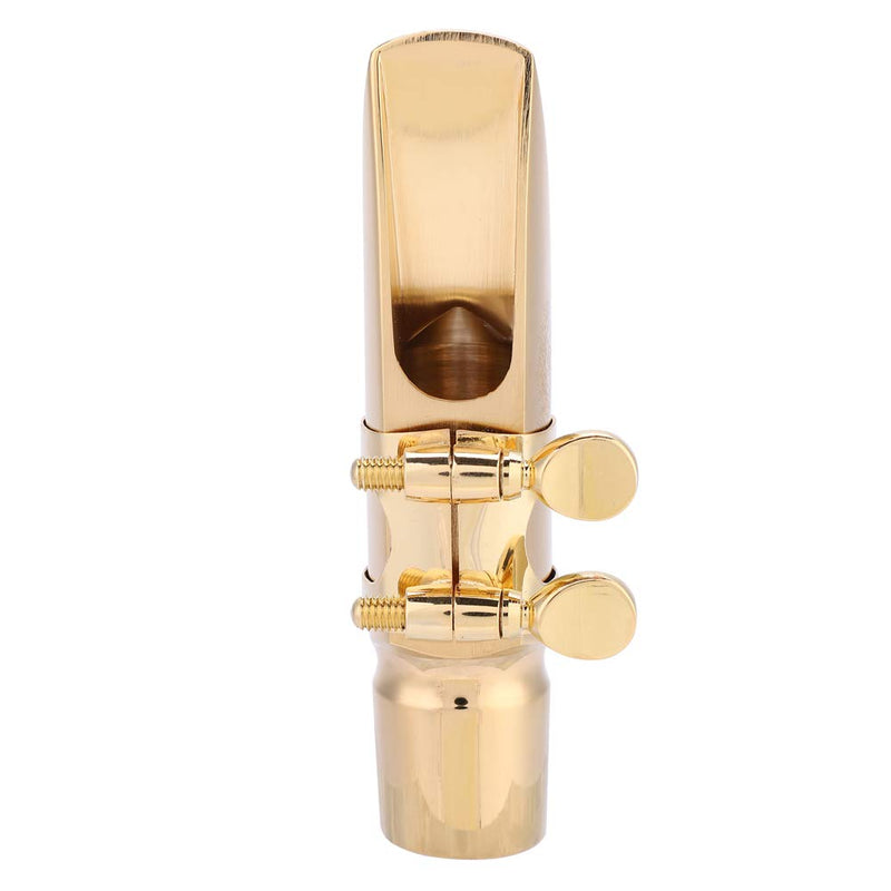 [AUSTRALIA] - Dilwe Sax Mouthpiece, EB Alto Sax Saxophone 6C Mouthpiece with Cap Pads Musical Instruments Accessory 
