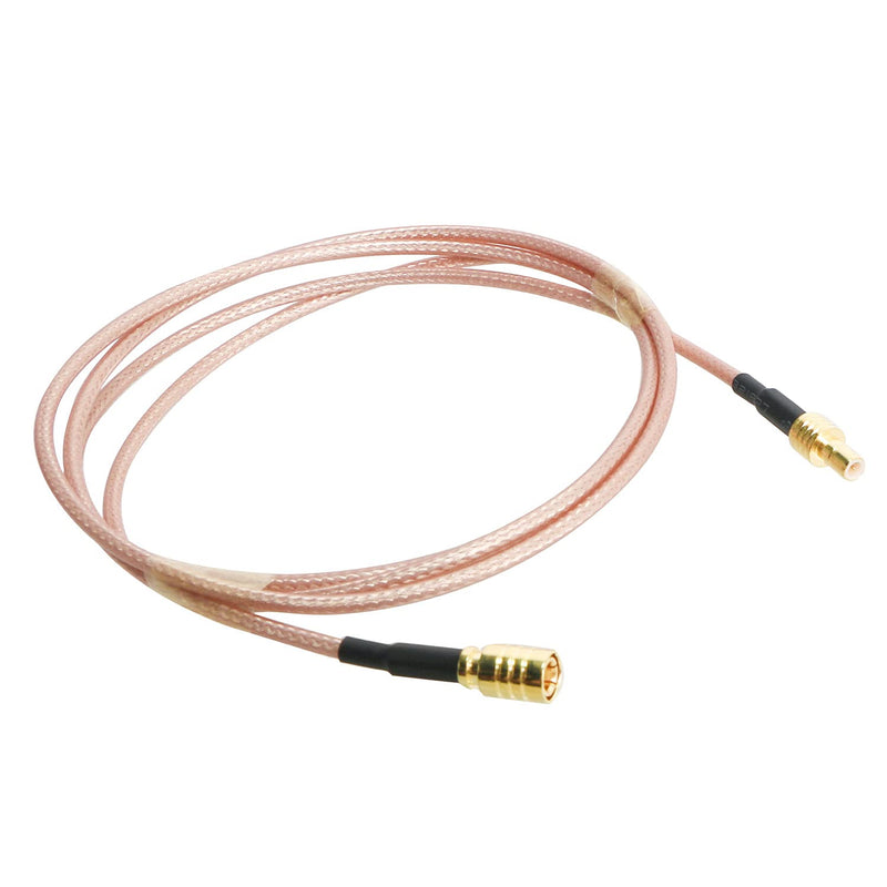 [AUSTRALIA] - Aoje-Link RF Coaxial Cable SMB Female to SMB Male RG316 Coax Cable Jumper for DIY Radio, 3G/4G/5G/LTE/Antenna, Audio and Video Signal Transmission, 500mm 1Pcs 