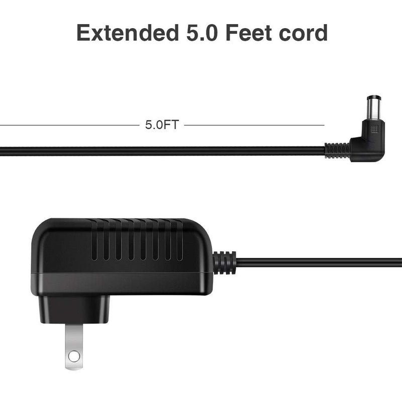 LEKATO Pedal Power Supply Adapter Power Adapter 9V 0.6A