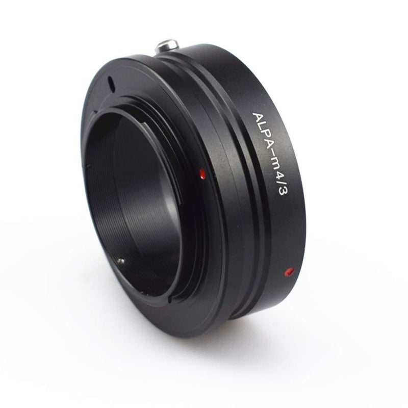 ALPA 35mm SLR Lens to Micro 4/3 Adapter & for Olympus EP1,EP2,EP3,EPL1,EPL2,EPL3,EPL5,EPM1,OM-D E-M5; Pen-F & for Panasonic G7 G9 GF6 GF7 GF8 GH5 GM5 GX7 DMC-G2, DMC-G3, DMC-GH1 ALPA to M4/3 adapter