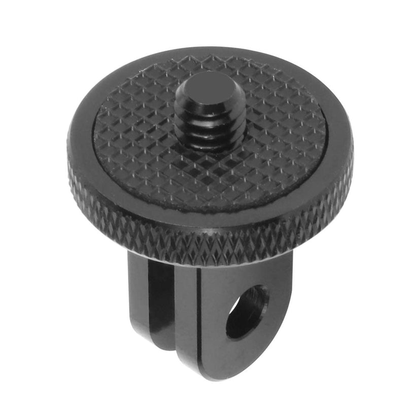 [AUSTRALIA] - FEICHAO Aluminum CNC Quick Release Tripod Mount with 1/4 Adapter Buckle Base Interface Compatible for Hero 8 7 6 5 4 3 and Other Sports Camera (1/4 Adapter) 