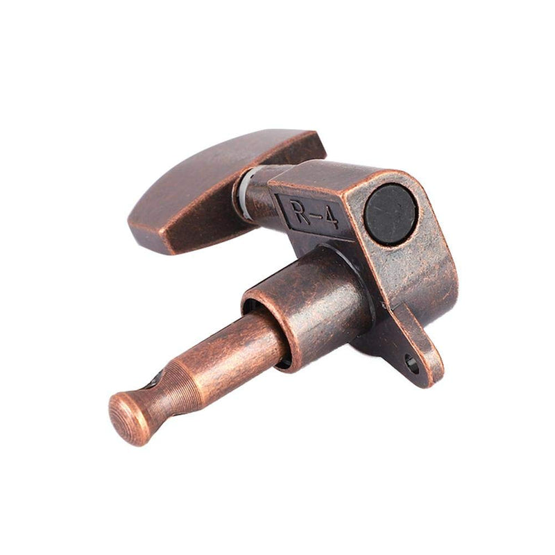 Bnineteenteam 3L3R Guitar Tuning Pegs Red Bronze Machine Heads Guitars Accessory