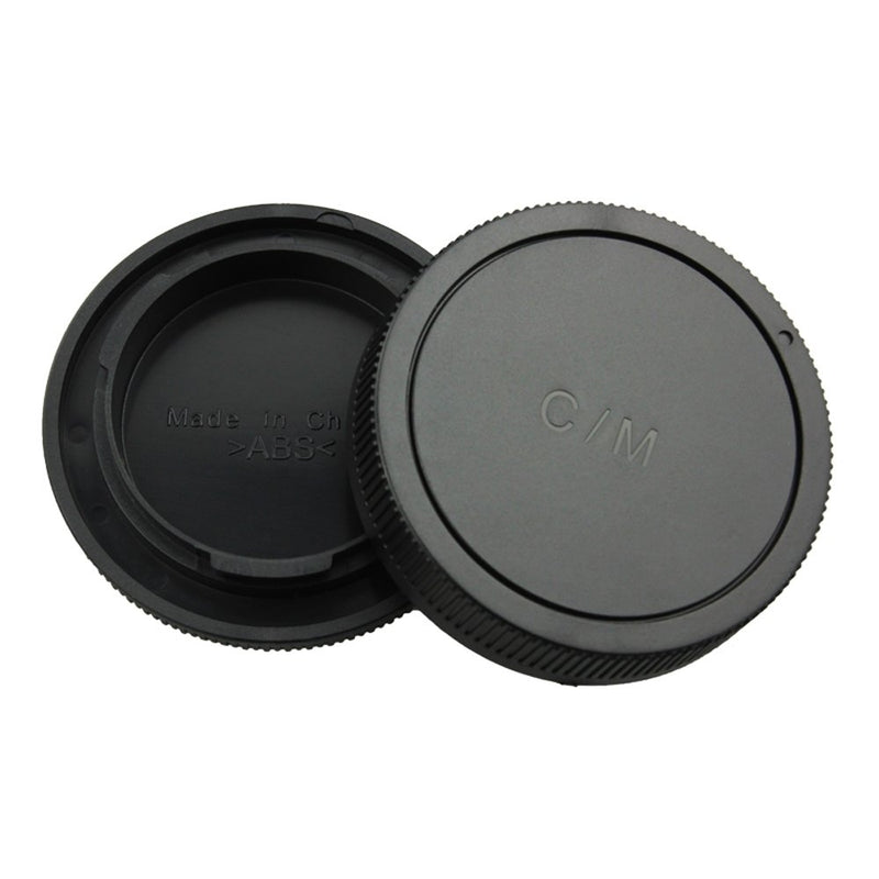 JJC L-R15 Rear Lens Cap and Body Cap for Canon EOS M 18-55MM 22MM EB R-F-4