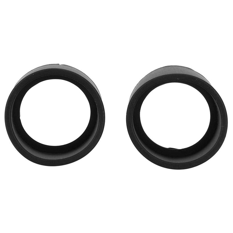 Oumefar Eyepiece Guard 2Pcs Rubber Eyepiece Cover Protector Eyeshields Telescope Protector with 36mm Diameter for Stereo Microscope (KPH1 Bevel) KP-H1 bevel