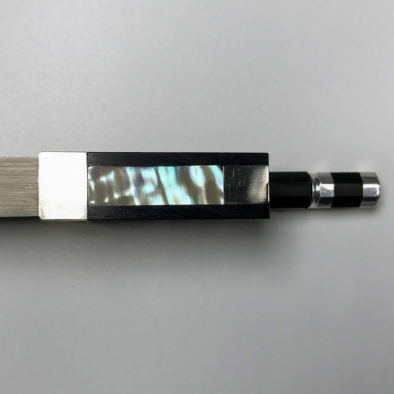 WinsterBow Carbon Fiber Violin Bow 4/4 Violin Bow Unbleached White Horse Hair Art No.VN108