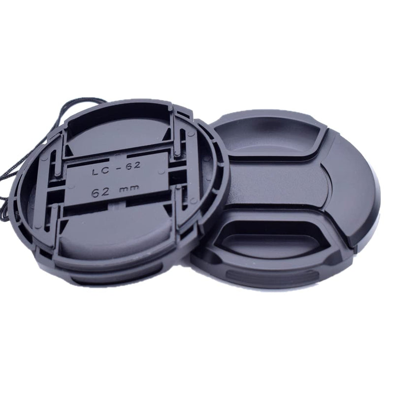 62mm Front Lens Cap (62mm Camera Lens Cap) Compatiable All Brands Ø62mm Camera Lens and Other Lenses with 62mm Filter Thread.