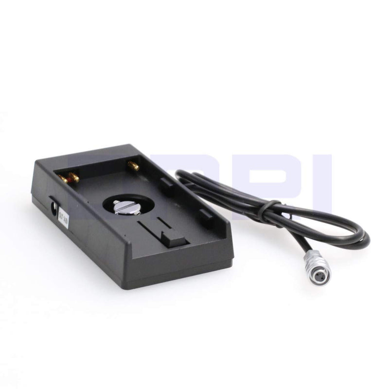 DRRI BMPCC 4K BMD Camera Battery Mount Plate Power Supply Charger for BP-U30/U60/U90 BP-U60 Plate Adapter