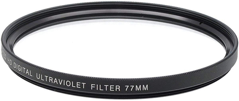 77mm UV Protective Filter for Canon EOS R, EOS 6D, EOS 6D Mark II, EOS 5D Mark IV Camera with EF 24-105mm USM Lens