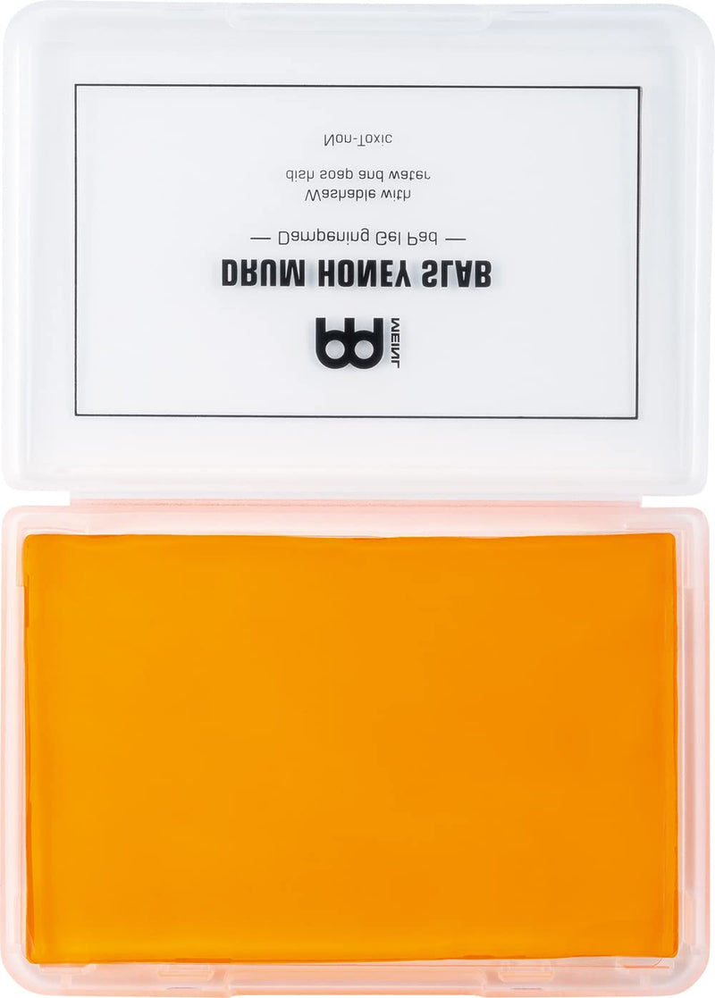 Meinl Cymbals Drum Honey Slab Large Dampening Gel Pad, Includes Storage Container, 1 Piece (MDHS)