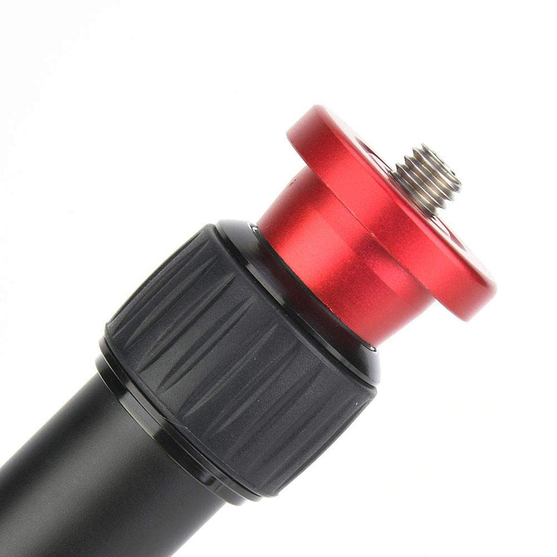 Tripod Extension Tube, Gimbal Extension Pole, Aluminum Alloy Tripod Mount Monopod Extension Rod for Tripod Stabilizer