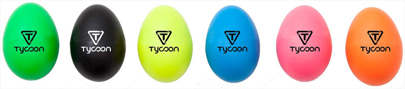 Tycoon Percussion Plastic Egg Shakers - Yellow