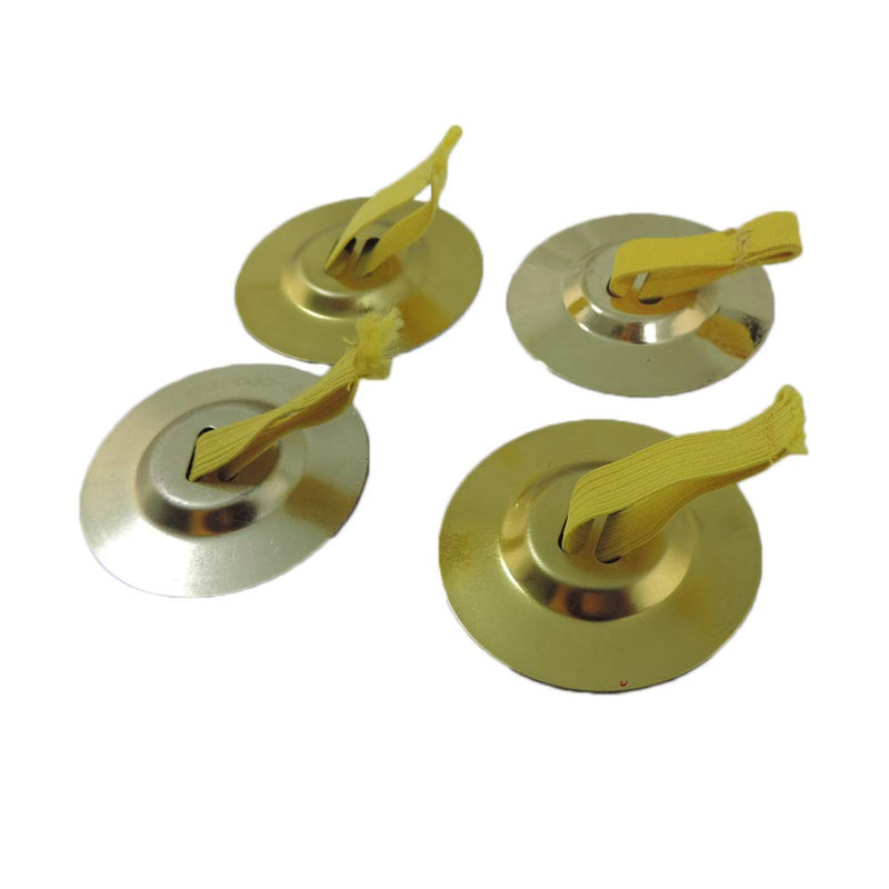 Set of 2-1.5" Finger Cymbals Toy Musical Instrument Noise Makers