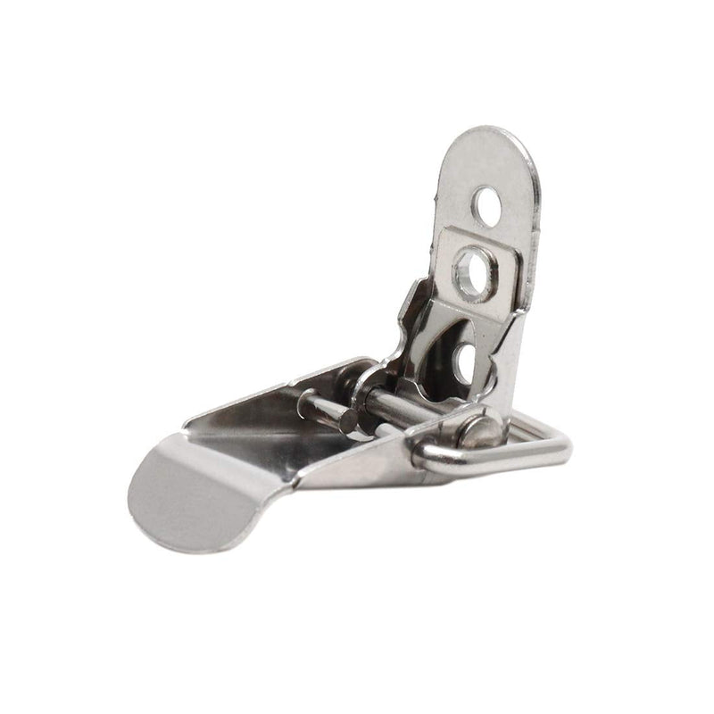 Rannb Toggle Latch Mini Size Stainless Steel Latch Catches Clamp for Toolbox, Cases, Chests - Pack of 10 46mm/1.81" 10pcs
