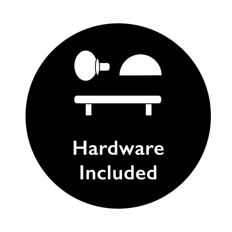 Design House 182014 Standard Handrail Bracket, 5-Pack, Steel and Zinc Construction, Oil Rubbed Bronze Oil-Rubbed Bronze