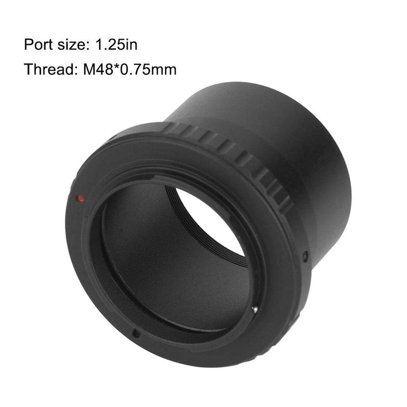 Mount Adapter Ring, M480.75mm Manual Focus Adapter Ring for 2Inch Telescope Eyepiece, for Nikon AI SLR D4 D4s D3x D3s D3 D810 D800 D750 D700 D610 D600 Camera