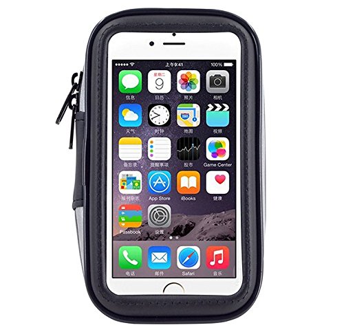 Touch Screen Bike Mount Waterproof Phone GPS Case Bike Bicycle Handlebar Holder Bag for iPhone 13 Pro Max 8 Plus iPhone X XR Samsung Galaxy A32 A41 S20 FE OnePlus 9 9R 9 Pro Nord Google Pixel 6