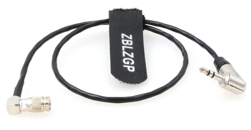[AUSTRALIA] - ZBLZGP DIN 1.0 2.3 BNC to Right Angle 3.5mm Jack UltraSync ONE Timecode Cable for DSLR Cameras (Right Angle din 1.0/2.3) Right angle din 1.0/2.3 