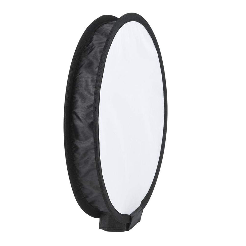 15.75"/40 cm Round Softbox Speedlite, Portable Studio Flash Diffuser Light Softbox, Speedlight Umbrella Softbox with Carrying Bag for Portrait and Product Photography