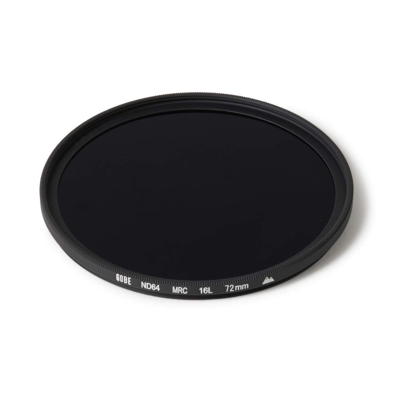 Gobe 72mm ND64 (6 Stop) ND Lens Filter (2Peak)