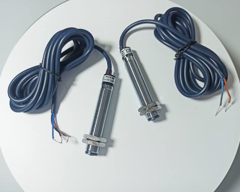 ATO 1 Pairs M12 Infrared Through-Beam Photoelectric Switch Sensor, Round Type DC 6-36V M12 NPN NC