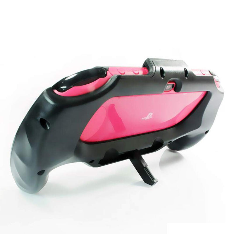[AUSTRALIA] - OSTENT Flexible Joypad Bracket Holder Hand Handle Grip Compatible for Sony PS Vita PSV PCH-2000 - Color Blue 