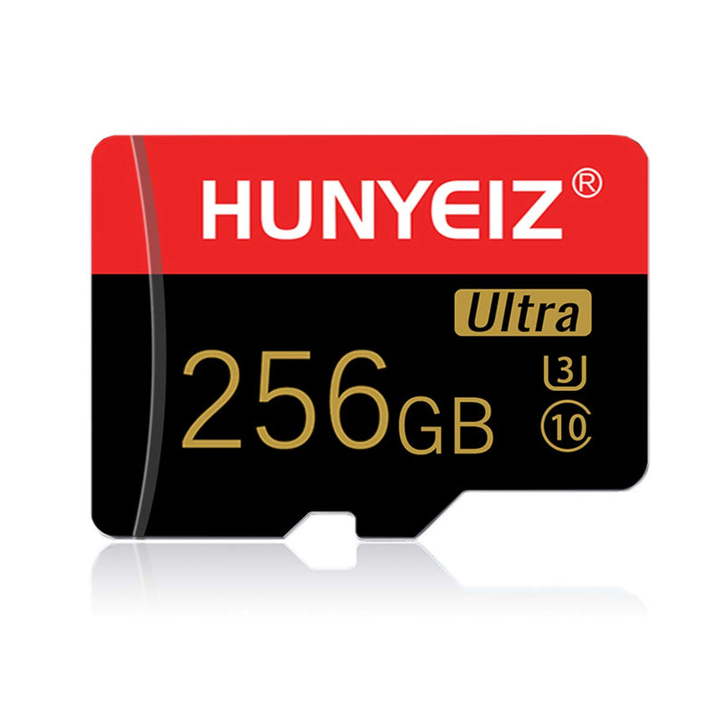 256GB Micro SD Card with A SD Card Adapter Class 10 High Speed Micro SD Memory Card/SD Memory Cards for Camera, Phone, Computer, Tablet, Drone
