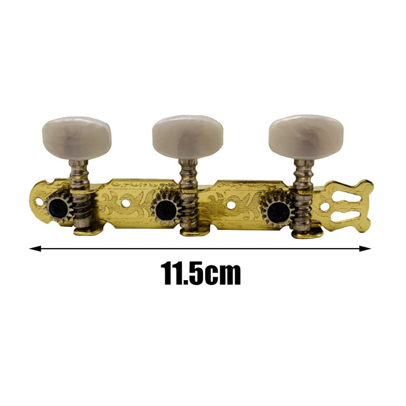 2 Pcs Classical Guitar Tuners Guitar Tuning Pegs Keys Acoustic Guitar Machine Heads Tuners for Classical Acoustic Guitar