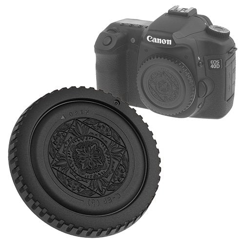 Fotodiox Camera Body Cap for Canon EOS cameras, fully compatible to Canon RF-3 cap, fits Canon EOS 1d,1ds,Mark II, III, IV, 5D, 5D Mark II, 10D, 20D, 30D, 40D, 50D, 60D, 7D, Digital Rebel xt, xti, xs, xsi, t1i, t2i, 300D, 350D, 400D, 450D, 500D, 550D