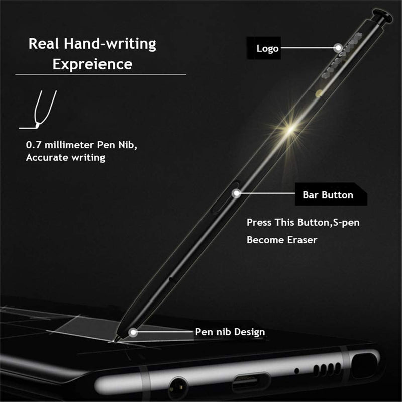 Galaxy Note 8 Pen Replacement Stylus Touch S Pen Galaxy Note 8 Note8 N950 Stylus Touch S Pen +Tips/Nibs+Eject Pin Black