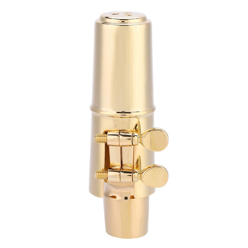 [AUSTRALIA] - Dilwe Sax Mouthpiece, EB Alto Sax Saxophone 6C Mouthpiece with Cap Pads Musical Instruments Accessory 