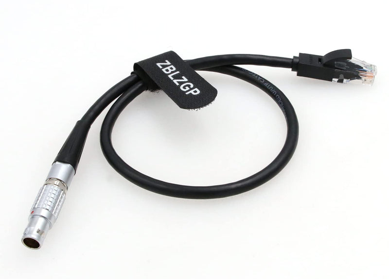 ZBLZGP 1B 10 Pin to Cat5e Ethernet Cable for COLR and ARRI Alexa Mini Camera Straight 10 pin