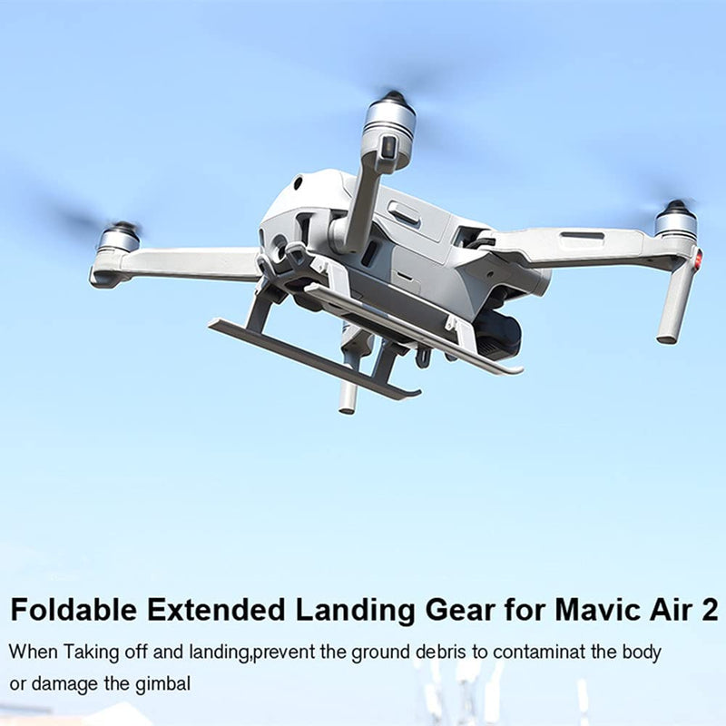 [AUSTRALIA] - Quick-Release Foldable Landing Gear Hightened Landing Leg Support for DJI Mavic Air 2 Mavic Air 2S 