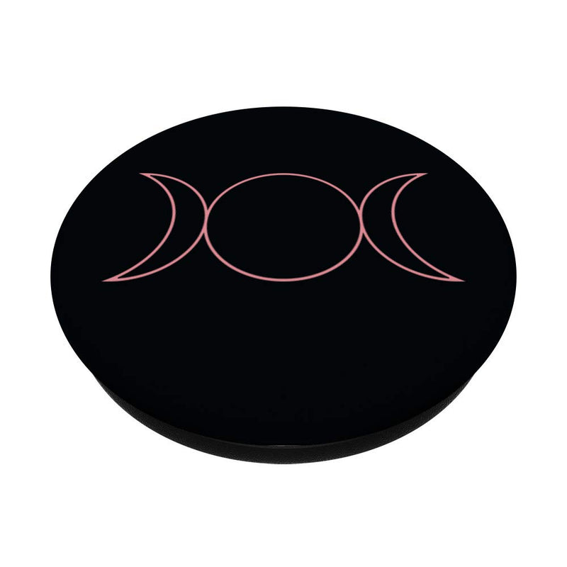 Pink Blush, Triple Moon Goddess, Full Crescent Solar Eclipse Black