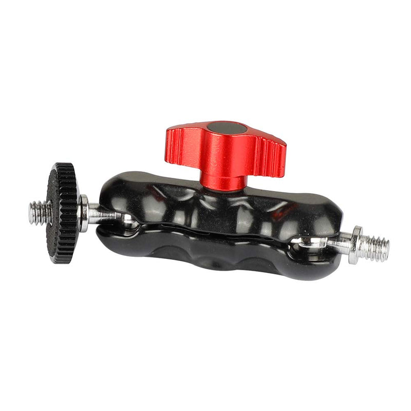 CAMVATE Universal Magic Arm with with Dual Ball Heads(Red,2 Pieces)