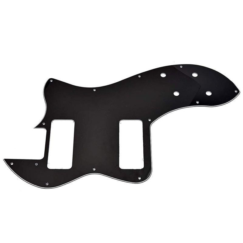 Alnicov Telecaster Thinline Pickguard P90 Modern Player Deluxe Tele Black