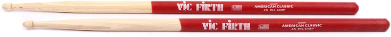 Vic Firth American Classic 7A w/ VIC GRIP