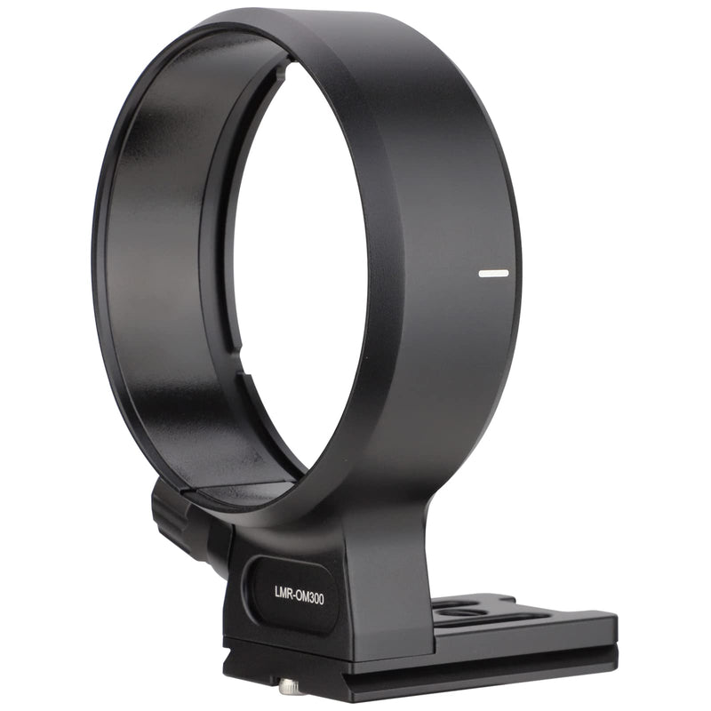 Haoge LMR-OM300 Lens Collar Tripod Mount Ring for Olympus M.ZUIKO Digital ED 300mm F4.0 is PRO Lens Built-in Arca Type Quick Release Plate