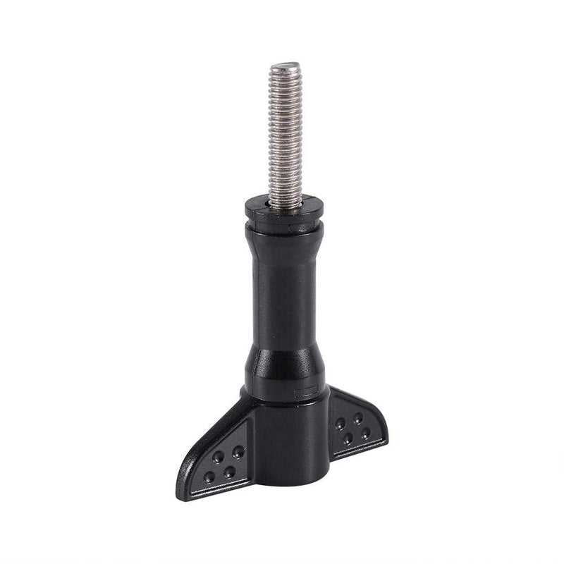 5Pcs 6cm Long Thumbscrew Set Compatible with GoPro/for Sjcam/Xiaomi Yi/AEE Sport Cameras, Easily Tighten and Loosen Screws, Stainless Steel and ABS Screw