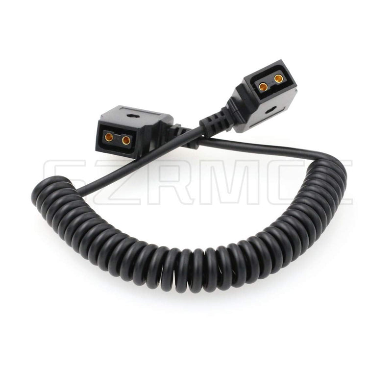 SZRMCC D Tap Female to Female Extension Adapter Coiled Cable for Anton-Bauer IDX Battery to ARRI Red Camera Photography Devices